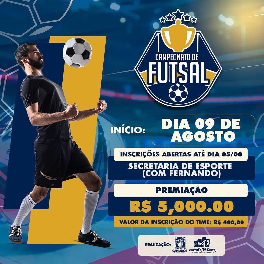 Campeonato de Futsal ⚽️⚽️⚽️